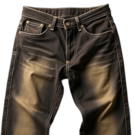 jacket, shoes, weapon, 3d render, photorealistic, earth tones, dark, pair transparent PNG cut-out