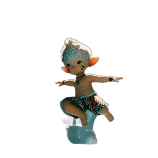 staff, jewelry, creature, 3d render, concept art, fantasy art, vaporwave, underwater transparent PNG cut-out