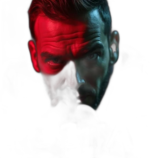 face, mask, dragon, robot, concept art, photorealistic, cyberpunk, comic book art transparent PNG cut-out