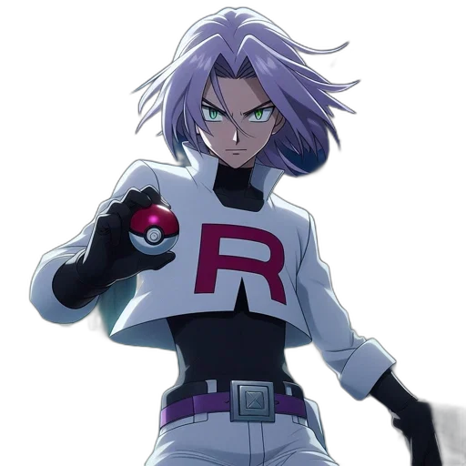 jacket, weapon, staff, robot transparent PNG cut-out