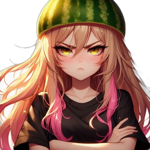 hat, face, weapon, staff transparent PNG cut-out
