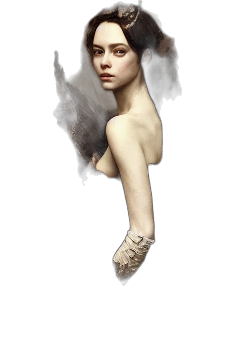 face, mask, staff, dress transparent PNG cut-out