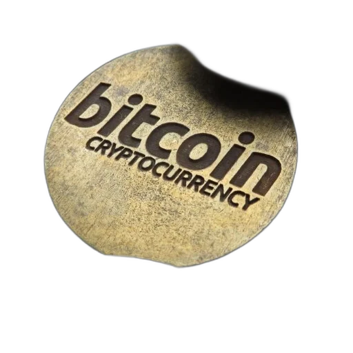 3d render, close-up, bitcoin, cryptocurrency, coins, circuit, board, showcasing transparent PNG cut-out