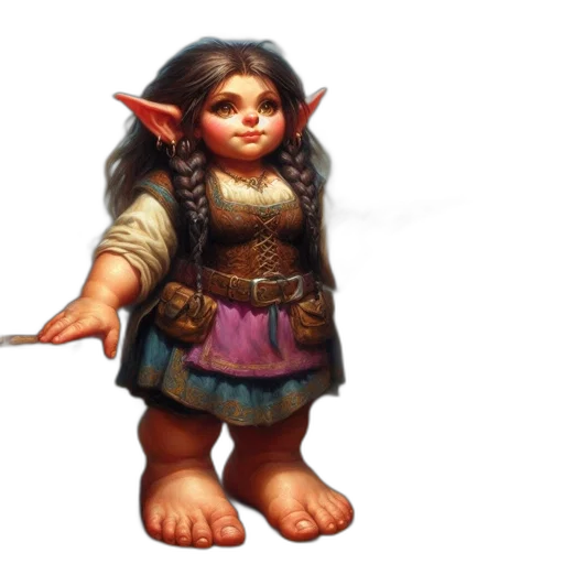 staff, dragon, fantasy art, concept art, 3d render, pixel art, female, elf transparent PNG cut-out