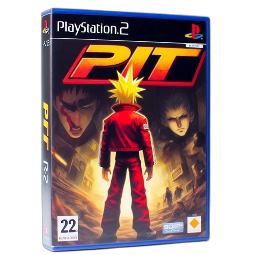 concept art, pitt, playstation, game, featuring, character, spiky, hair transparent PNG cut-out