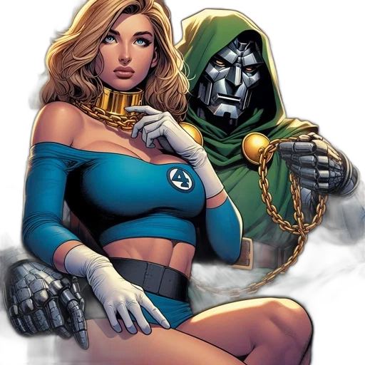 mask, comic book art, concept art, fantasy art, green, two, individuals, stand transparent PNG cut-out
