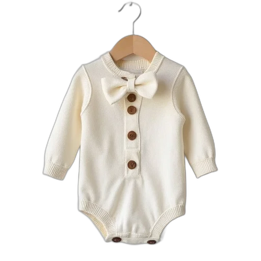 jacket, baby, white, knit transparent PNG cut-out