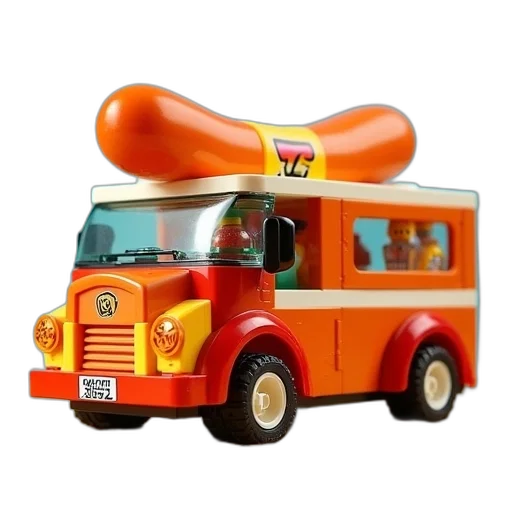 car, food, weapon, animal, 3d render, concept art, photorealistic, lego transparent PNG cut-out
