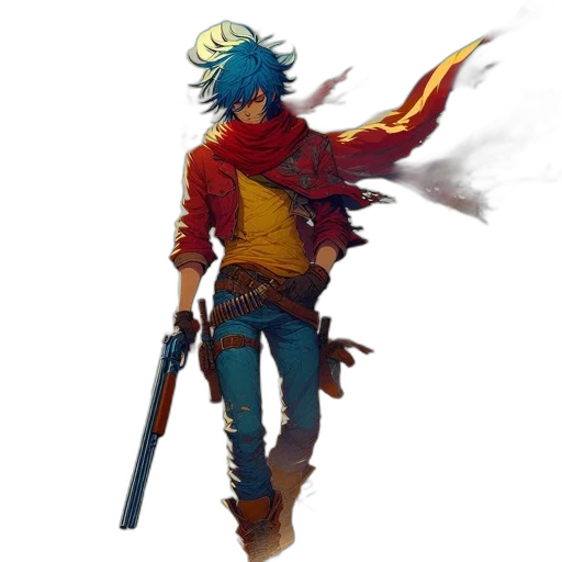 staff, weapon, jacket, sword transparent PNG cut-out