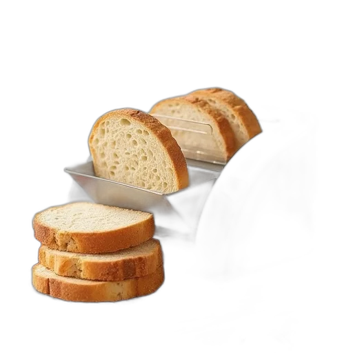 food, crown, hat, weapon, 3d render, photorealistic, automatic, bread transparent PNG cut-out