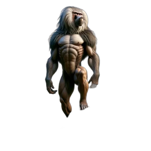 creature, animal, concept art, fantasy art, 3d render, pixel art, alpha, male transparent PNG cut-out