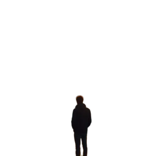 jacket, robot, staff, creature transparent PNG cut-out