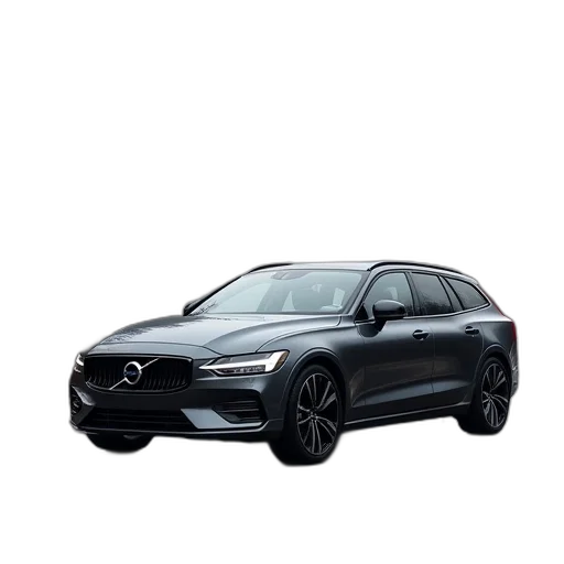 car, 3d render, volvo, v40 transparent PNG cut-out