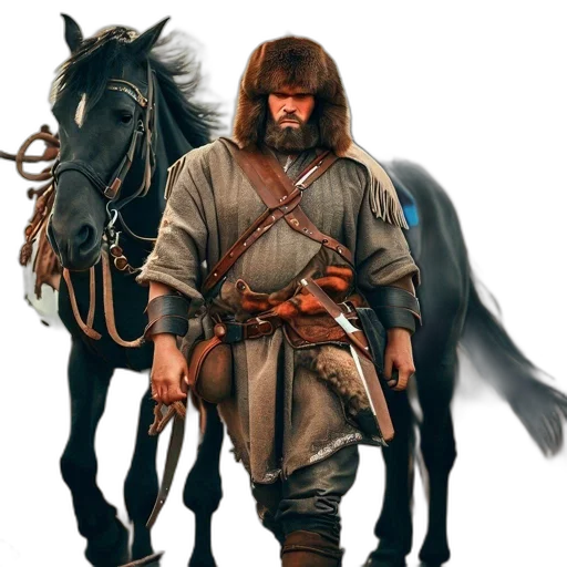 sword, fantasy art, concept art, photorealistic, oil painting, individual, wearing, traditional transparent PNG cut-out