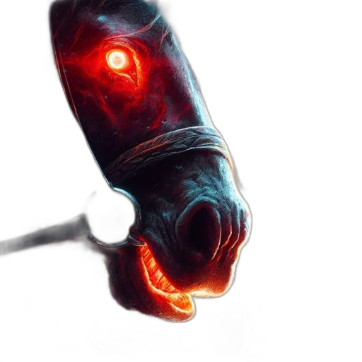 robot, staff, weapon, sword, concept art, cyberpunk, 3d render, photorealistic transparent PNG cut-out