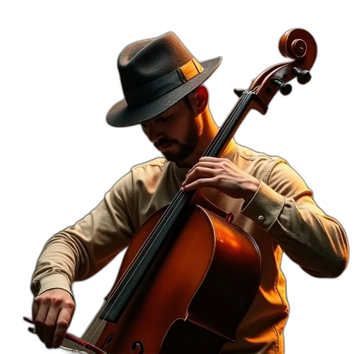 hat, staff, jacket, weapon, concept art, photorealistic, pixel art, 3d render transparent PNG cut-out