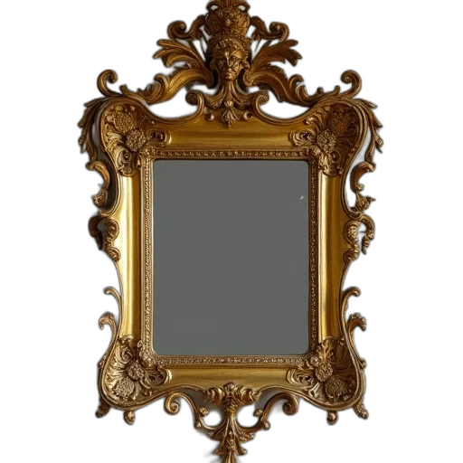 furniture, face, crown, jewelry, photorealistic, 3d render, dark, earth tones transparent PNG cut-out