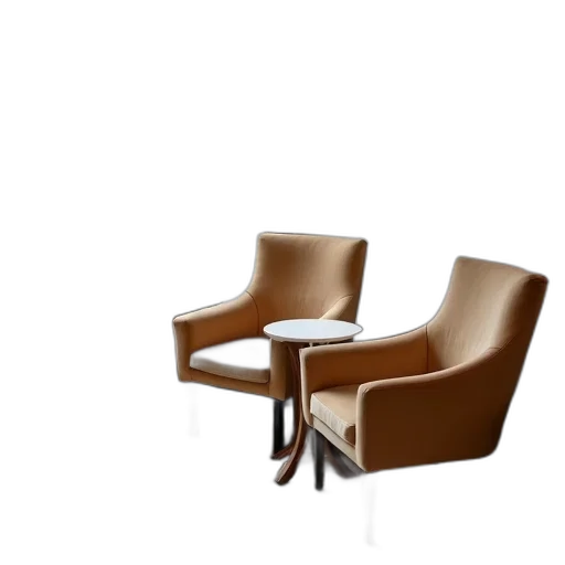 furniture, crown, hair, 3d render, photorealistic, concept art, earth tones, cozy transparent PNG cut-out
