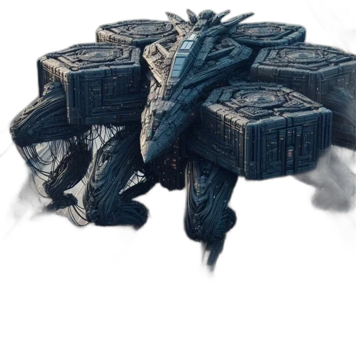 dragon, weapon, crown, creature, concept art, 3d render, fantasy art, enormous transparent PNG cut-out
