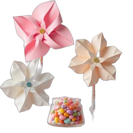 flower, jewelry, 3d render, photorealistic transparent PNG cut-out