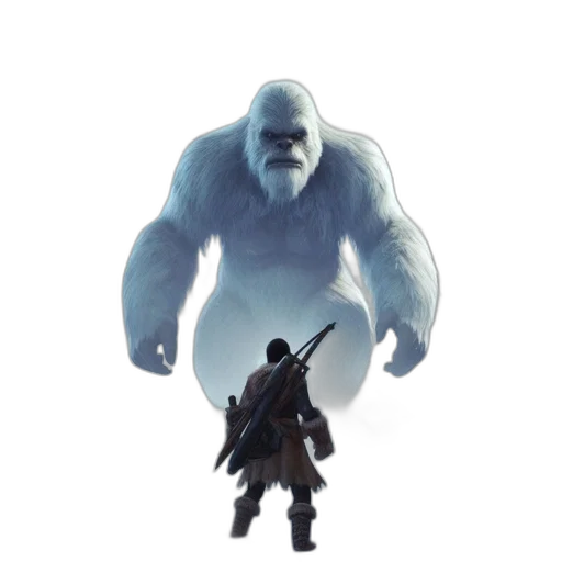 creature, concept art, fantasy art, 3d render, pixel art, adventurer, faces, off transparent PNG cut-out