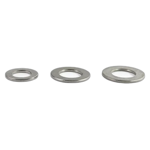 jewelry, furniture, set, four, metal, washers, arranged, white transparent PNG cut-out