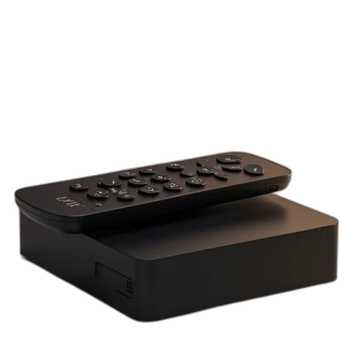 furniture, 3d render, xiao, box, remote, top transparent PNG cut-out