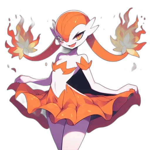 creature, mask, staff, dress, concept art, pixel art, fantasy art, anime transparent PNG cut-out