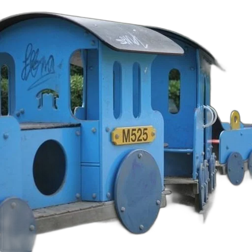 car, 3d render, concept art, photorealistic, blue, train, number, m525 transparent PNG cut-out