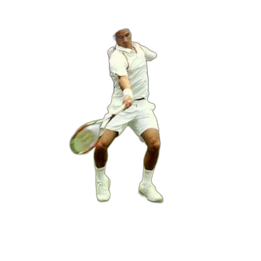 staff, pixel art, 3d render, concept art, photorealistic, tennis, player, action transparent PNG cut-out