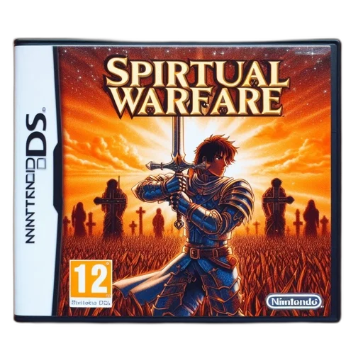 nintendo, game, case, featuring, spiritual, warfare, male, protagonist transparent PNG cut-out