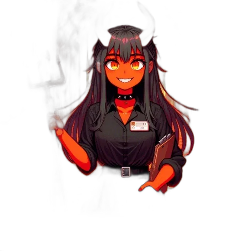 staff, dragon, creature, face, anime, cartoon, fantasy art, pixel art transparent PNG cut-out