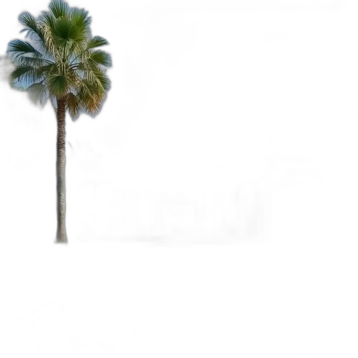 tree, umbrella, hat, weapon, photorealistic, vaporwave, 3d render, concept art transparent PNG cut-out