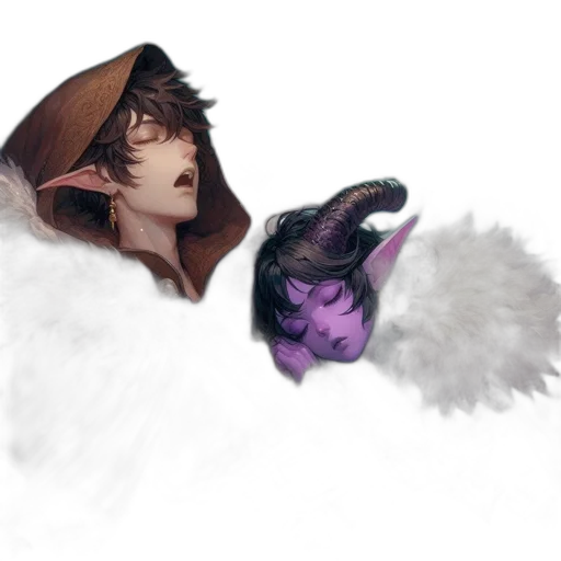 hat, dragon, mask, face, concept art, fantasy art, watercolor, pixel art transparent PNG cut-out