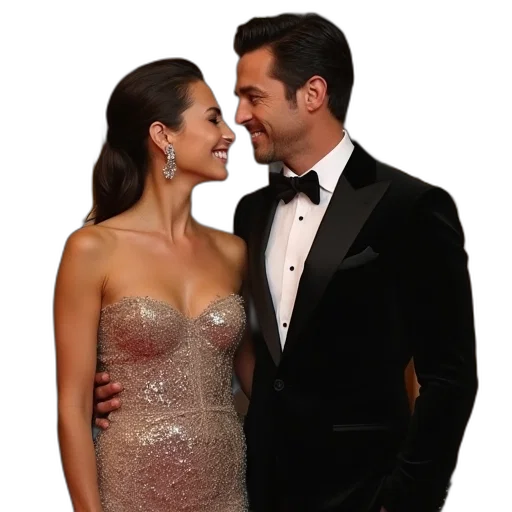 dress, jewelry, actress, producer transparent PNG cut-out