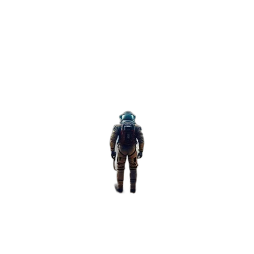 robot, jacket, creature, mask, pixel art, concept art, 3d render, comic book art transparent PNG cut-out