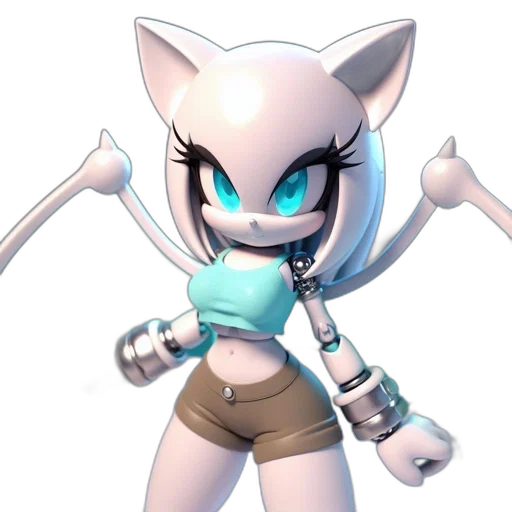 staff, robot, weapon, animal, 3d render, concept art, pixel art, fantasy art transparent PNG cut-out