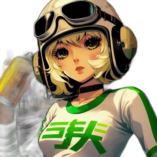 robot, staff, weapon, face, anime, pixel art, concept art, cyberpunk transparent PNG cut-out