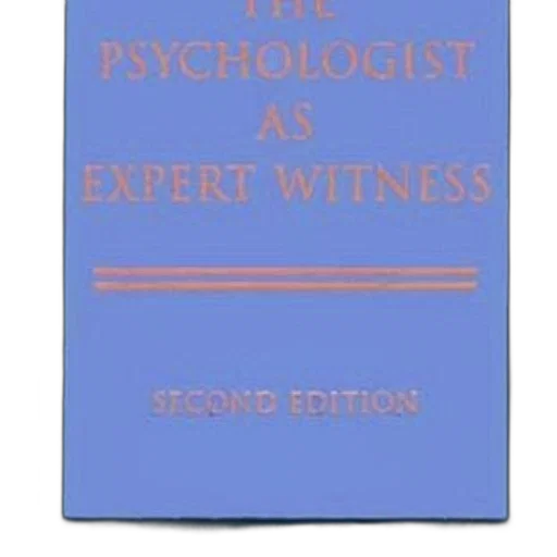 psychologist, expert, witness, second, edition, theodore, blau, features transparent PNG cut-out