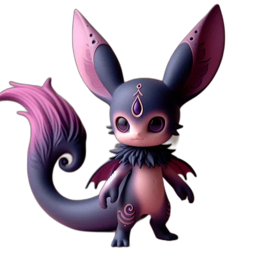 creature, dragon, animal, staff, concept art, 3d render, fantasy art, pixel art transparent PNG cut-out