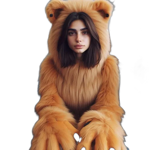 animal, creature, mask, face, photorealistic, concept art, airport, waiting transparent PNG cut-out