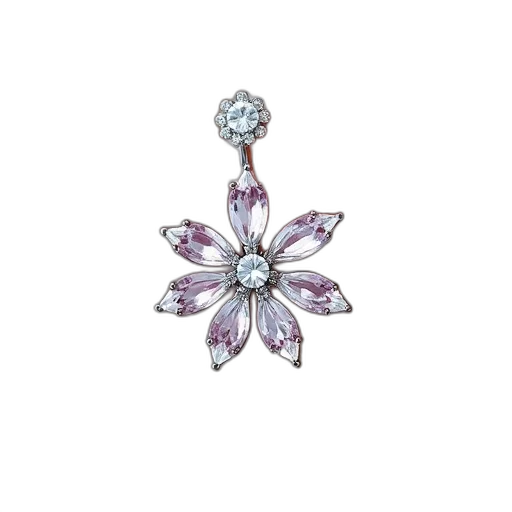 jewelry, crown, flower, staff transparent PNG cut-out
