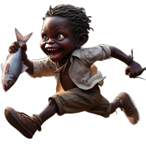 creature, face, concept art, 3d render, photorealistic, comic book art, energetic, young transparent PNG cut-out