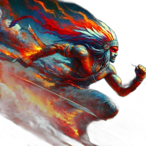dragon, creature, concept art, fantasy art, comic book art, photorealistic, fire, red transparent PNG cut-out