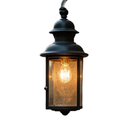 furniture, 3d render, photorealistic, outdoor, wall, light, fixture, vintage transparent PNG cut-out