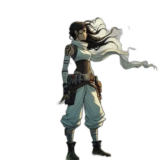 staff, weapon, concept art, fantasy art, comic book art, pixel art, earth tones, dark transparent PNG cut-out