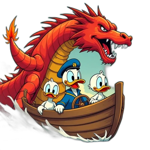 dragon, concept art, fantasy art, cartoon, pixel art, underwater, second, image transparent PNG cut-out