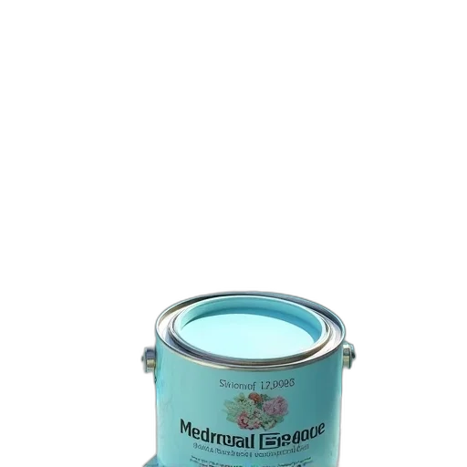 bottle, food, furniture, 3d render, vaporwave, blue, pastel, monochrome transparent PNG cut-out