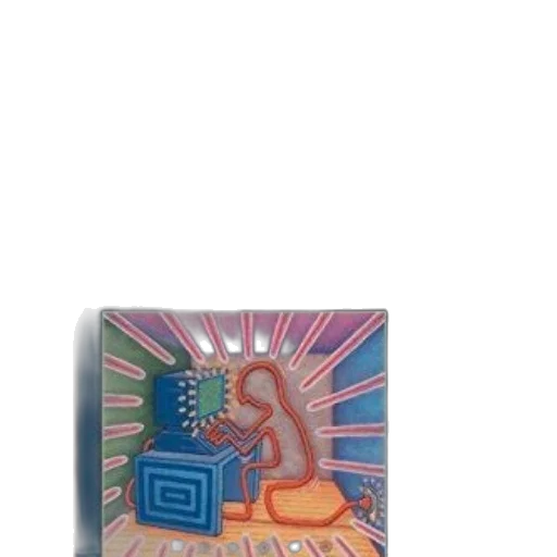 jewelry, furniture, 3d render, vaporwave, pixel art, concept art, image, book transparent PNG cut-out