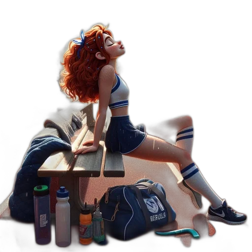 bottle, dress, jacket, shoes, concept art, fantasy art, photorealistic, pixel art transparent PNG cut-out